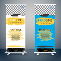 Creative Roll-up Banner Design Template In This Year