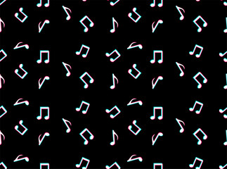 Abstract. Colored modern background pattern seamless design for mask face, pillow, clothing, fabric, gift wrap. Vector.