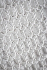 White mesh background. Mesh texture