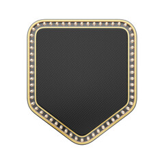 Black light sign vintage retro sign