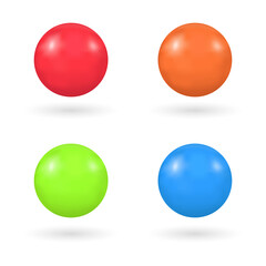 Obraz premium color ball icon
