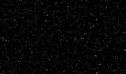 Code white background with numbers. Digital data design. Pattern network concept. Abstract technology banner. Vector illustration.