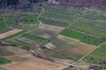Blick von der Ruine Reußenstein