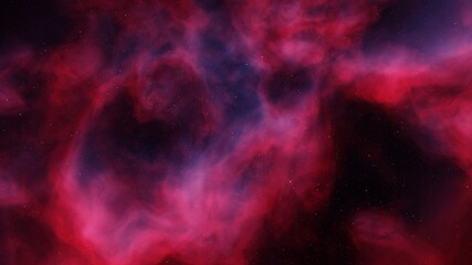 Fototapeta na wymiar colorful space background with stars, nebula gas cloud in deep outer space 3d render