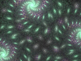 Fototapeta premium Imaginatory fractal background generated Image