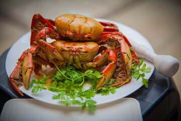fried shrimp on a plate