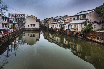 Obraz premium view of the city
