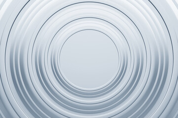  Infinite circle background in 3D