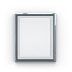 Fototapeta premium Mockup A3 wall painting