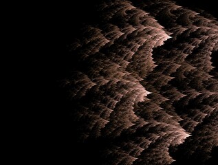 Imaginatory fractal background generated Image