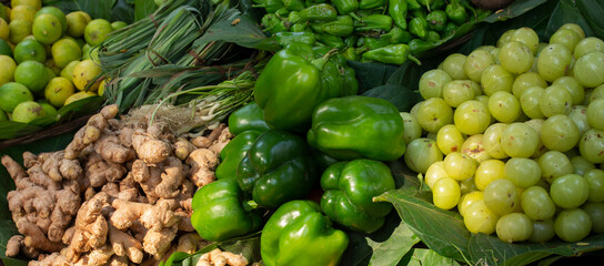 Indien - Gemüse-Markt in Mumbai