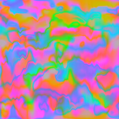 Fototapeta na wymiar Pattern seamless background texture, vector trendy holographic, pastel multicolored, color vibrant gradient backdrop, pastel blurred marble modern design, neon hologram, vivid, bright, pink, blue