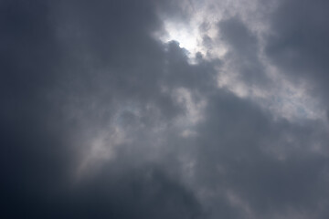 Fototapeta premium texture backgound cielo aprile ore 14.00 nuvoloso