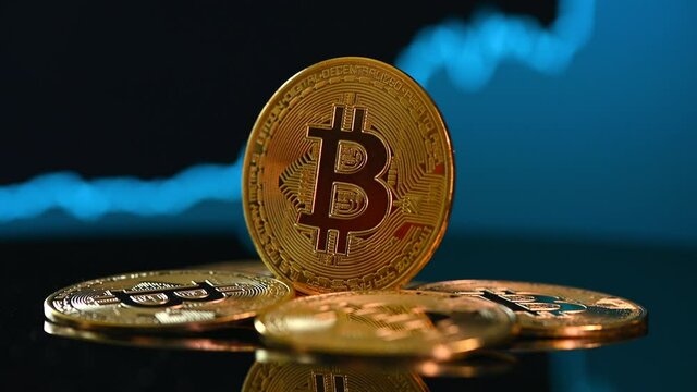 a group of bitcoin memorial coins