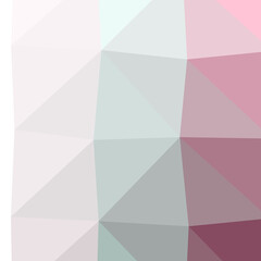 Abstract color Low-Polygones Generative Art background illustration