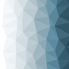 Abstract color Low-Polygones Generative Art background illustration