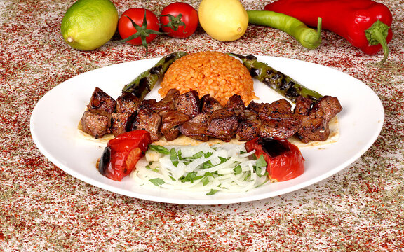 Photos of special and famous turkey barbecues for your restaurant and hotel menus arnavut ciger Fresh liver barbecue