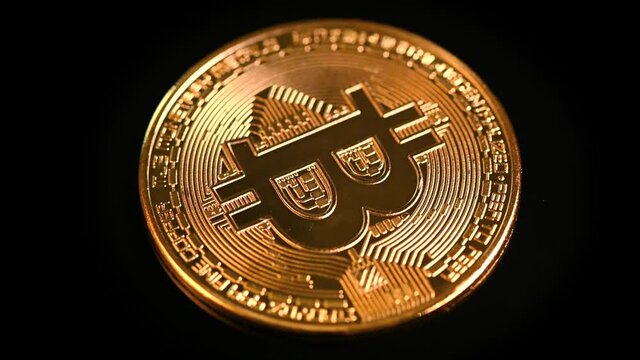 a group of bitcoin memorial coins