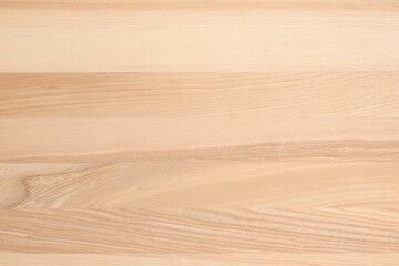 Fototapeta premium Oak laminated board made of solid slats, high-resolution texture