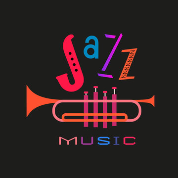 International Jazz Music Day colorful fancy icon