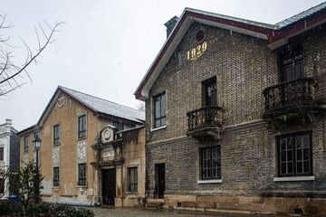 old house in the old town