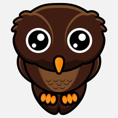 Owl Character cartoon 2