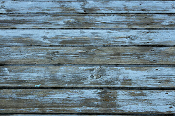 Rustic Old blue wooden background. wood planks. Turquoise light blue colored wood planks background texture.