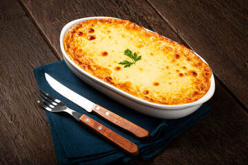 Shepherd's Pie (escondidinho). Typical Brazilian food.