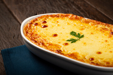 Shepherd's Pie (escondidinho). Typical Brazilian food.