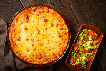 Shepherd's Pie (escondidinho). Typical Brazilian food.