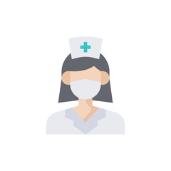 Nurse Icon vector illustration