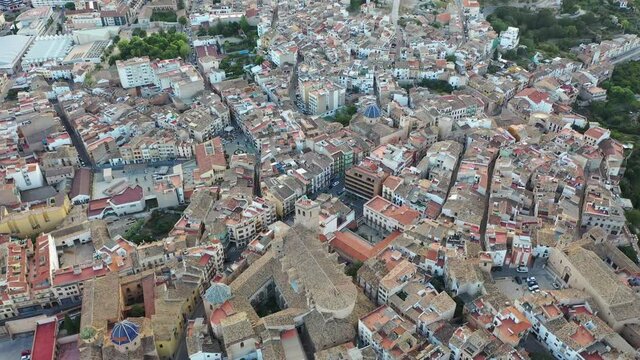 View over the city of Segorbe. Province of Valencia. Spain
