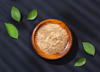 Soy fiber to cleanse the colon with psyllium