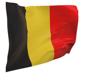 Belgium flag isolated