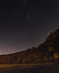 starry night sky
