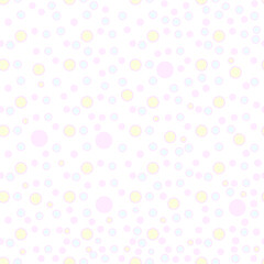 
baby pink pattern Easter vector pattern with love on rainbow background Easter spring seamless baby girl background