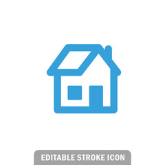 House vector icon. Home pictogram.