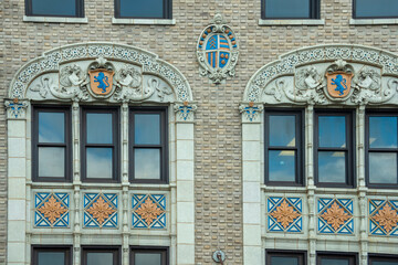 Detail of Architecture in Jacksonville, Florida