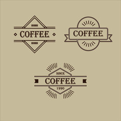 Coffee Vintage Logo Design