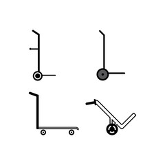 Hand truck icon