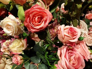 Colorful decoration artificial flower (vintage)