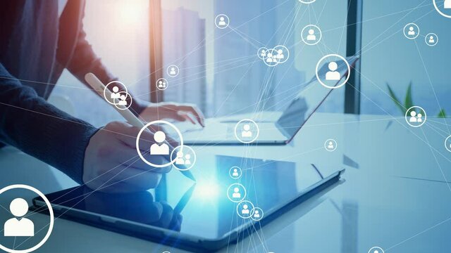 人とネットワーク　人材管理システム