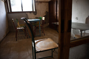 interior of a restaurant