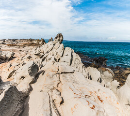 The Dragons Teeth on Makaluapuna Point,Kapalua, Maui, Hawaii, USA