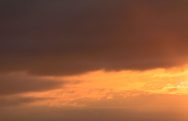 sky with clouds