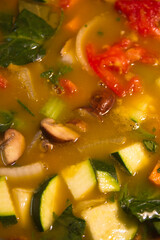 Homemade Vegetable Soup, Cure For the Common Cold