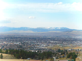 view of the city