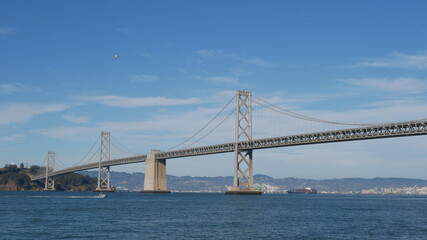 Fototapeta na wymiar Bay bridge San Francisco