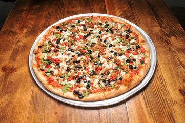 Delicious Italian Pizza Supreme