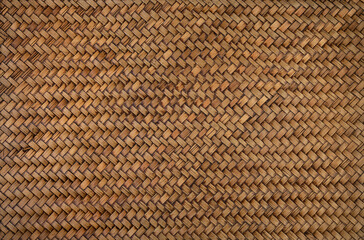 A bamboo veneer weave for background.